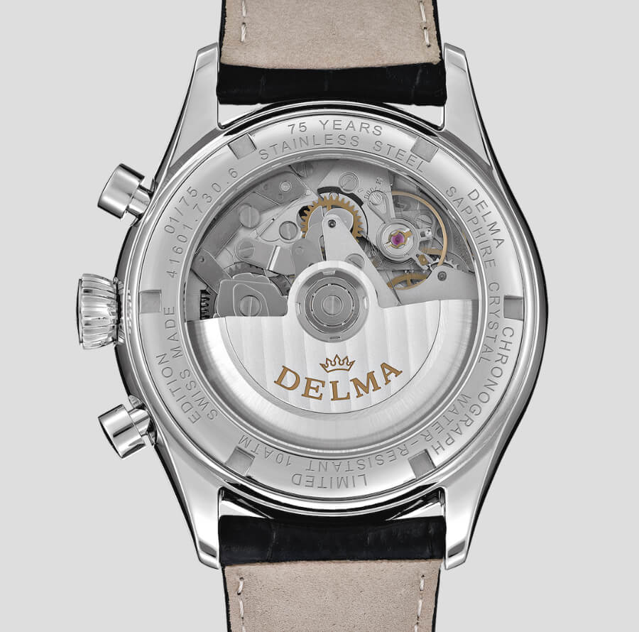 Delma Heritage Chronograph LE In House Movement