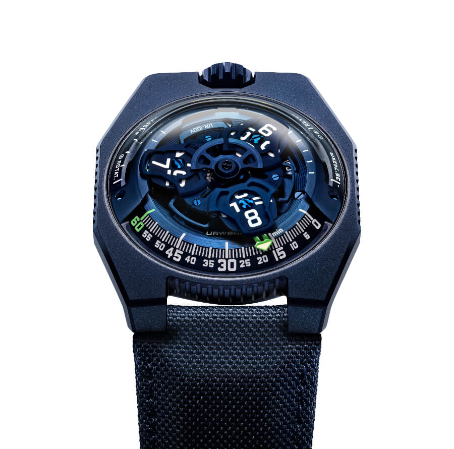 Urwerk Blue dial Watch