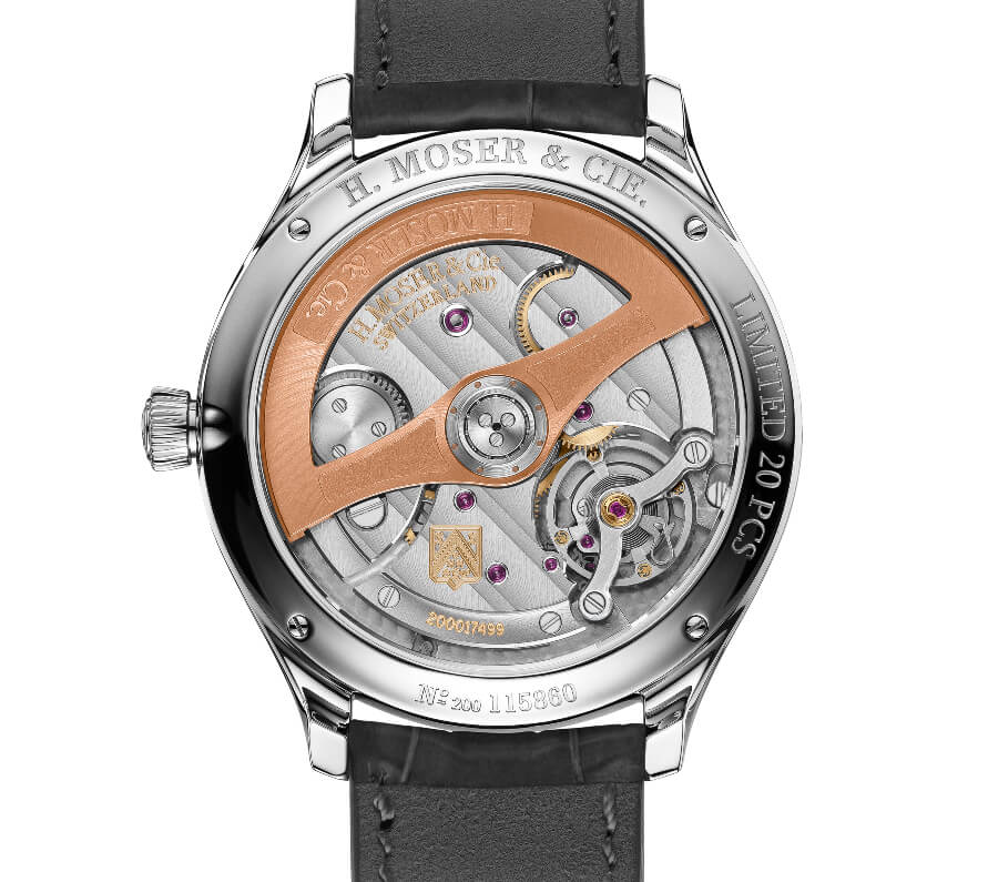 H. Moser & Cie. Endeavour Centre Seconds Concept X Seconde/Seconde/ In House Movement