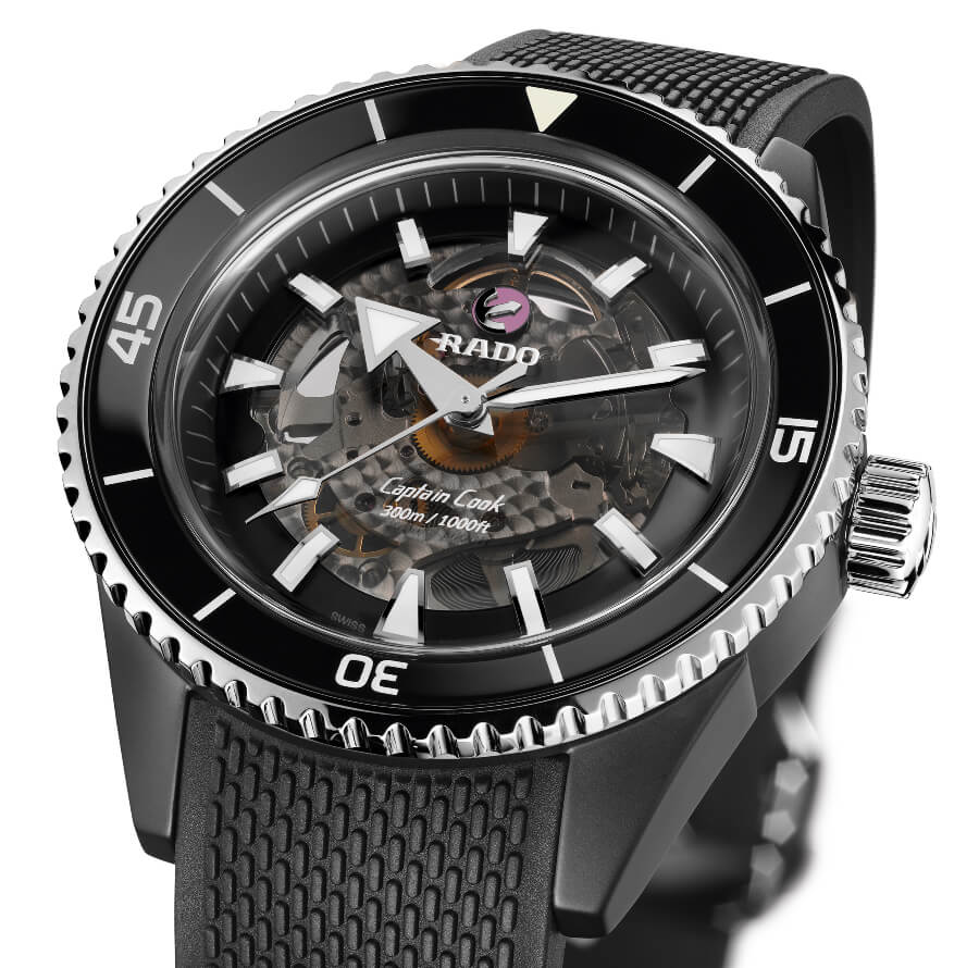 Diver watch Rado Captain Cook High-Tech Ceramic