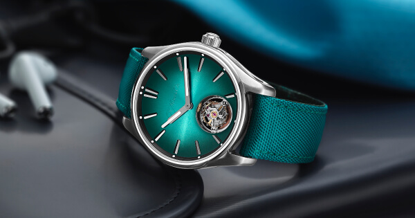 The New H. Moser & Cie. The Pioneer Tourbillon Mega Cool Watch (Price, pictures and Specifications)