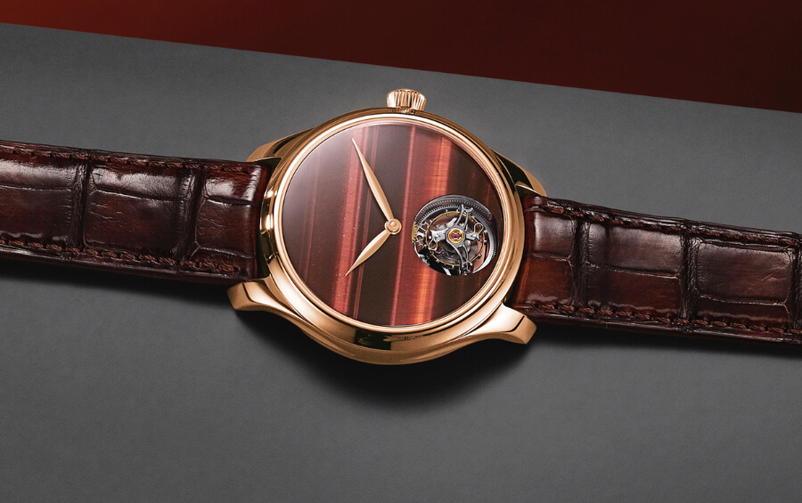 H. Moser & Cie. Endeavour Tourbillon Concept Tiger’s Eye 