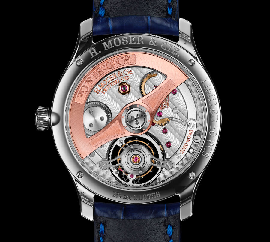 H. Moser & Cie. Endeavour Tourbillon Concept Tiger’s Eye In House Movement