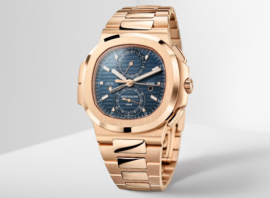 Review Patek Philippe Ref. 5990/1R-001 Nautilus Travel Time Chronograph Watch 