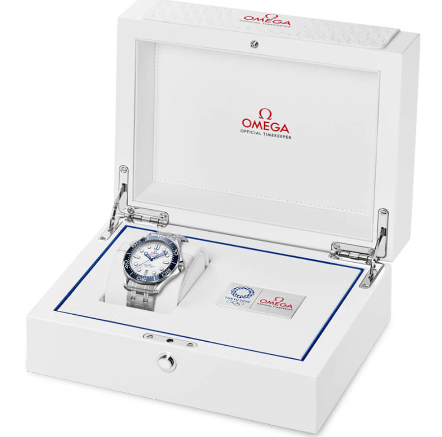 Omega Seamaster Diver 300m Tokyo 2020 Ful Box for sale