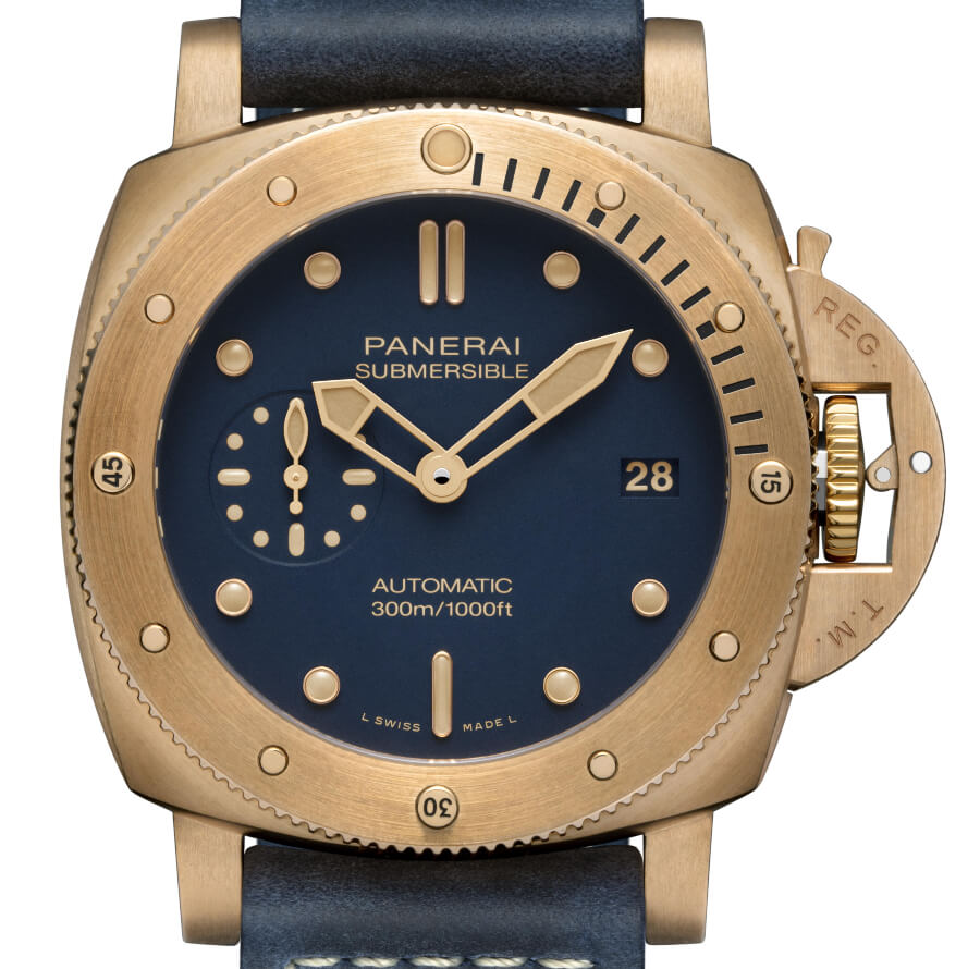 Panerai Submersible Bronzo Blu Abisso PAM01074 