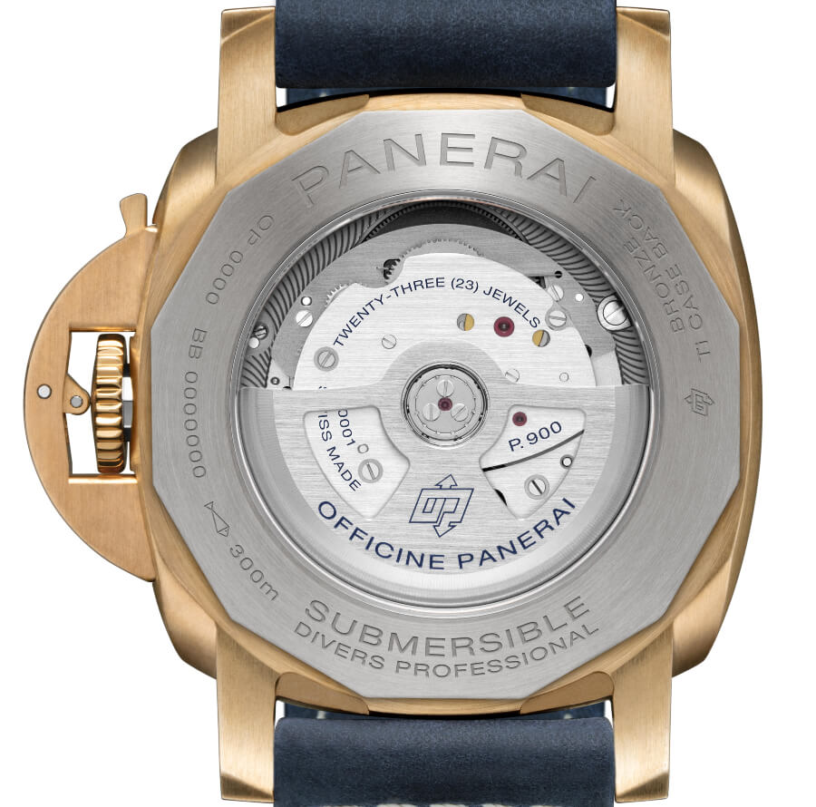 Panerai P.900 caliber