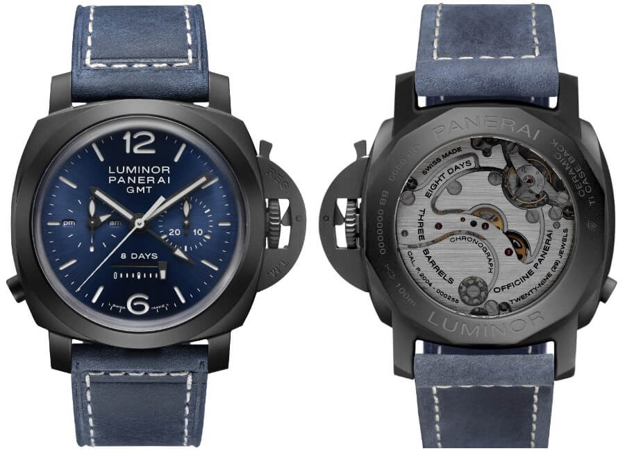 Panerai Luminor Chrono Monopulsante GMT Blu Notte Watch Review