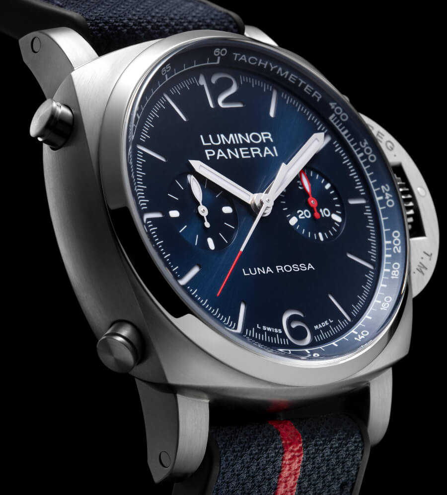 The New Panerai Luminor Chrono Luna Rossa PAM01303 