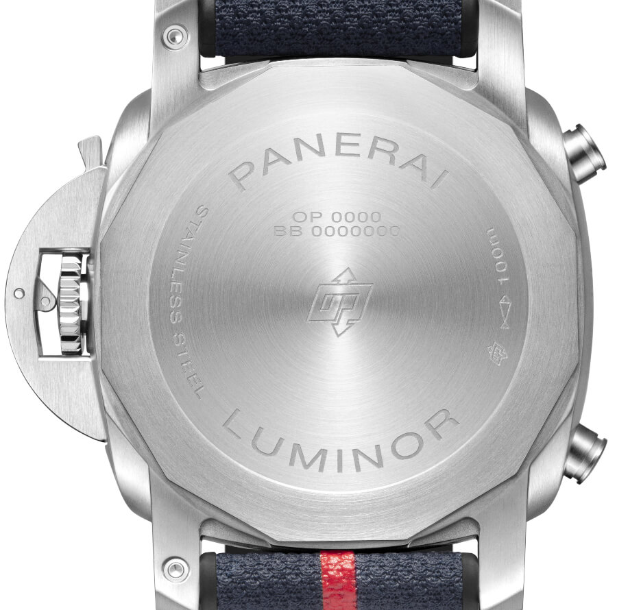 Panerai Luminor Chrono Luna Rossa PAM01303  Case Back