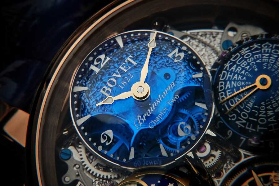 Bovet Brainstorm Chapter Two Blue Quartz Dial