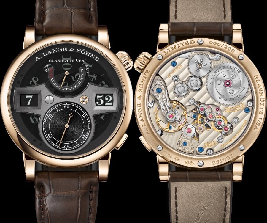 The New A. Lange & Söhne Zeitwerk Honeygold “Lumen” Ref. 142.055