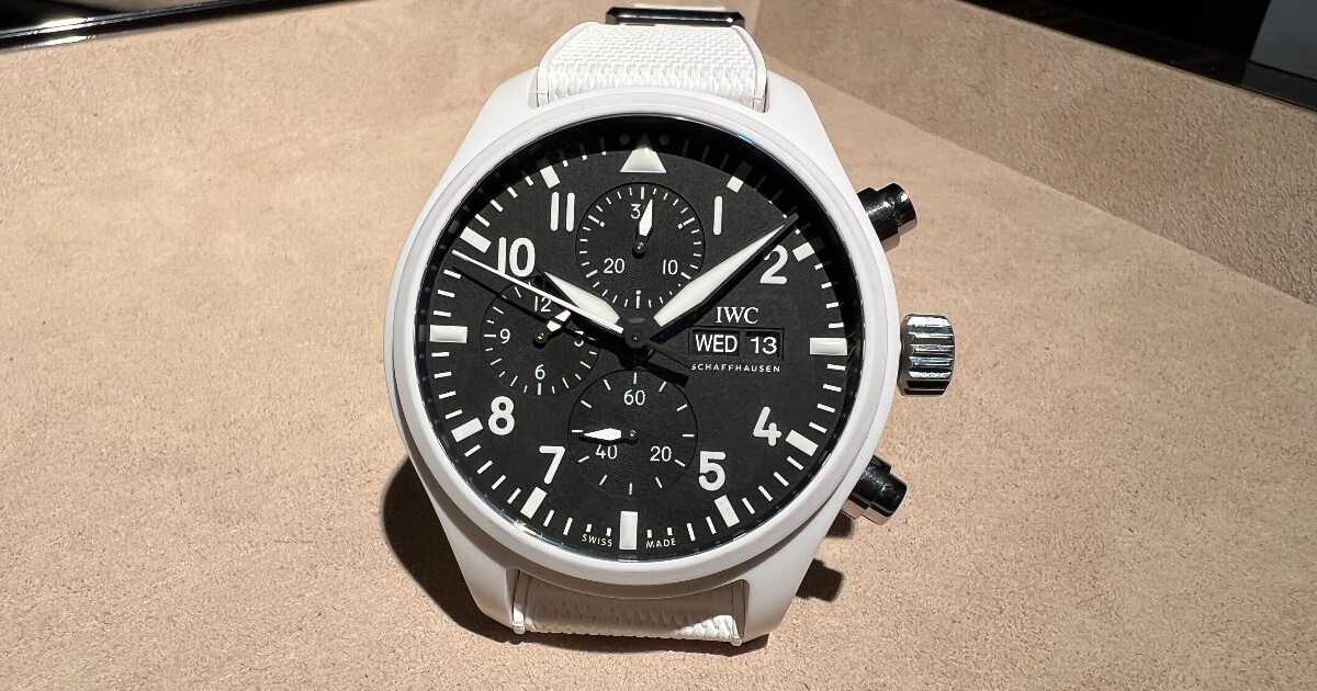 IWC Pilot’s Watch Chronograph Top Gun Edition “Lake Tahoe” and “Woodland”