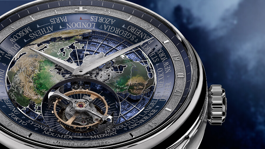 World time flying tourbillon Watch